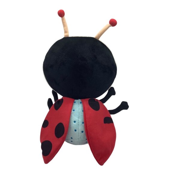The Gift of Ladybug Plush Stuffed Bug 12" Polka Dot Insect Bug - Picture 3 of 5